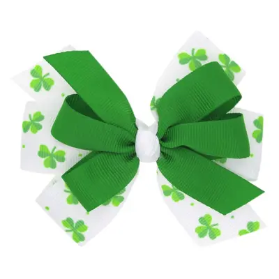 Toddler/kids Stylish St. Patrick's Day Three-Leaf Clover Hair Clip