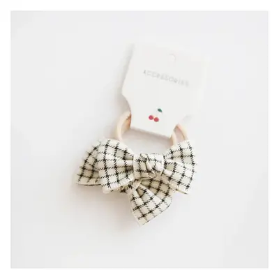 2-pack Toddler/kids Girl Sweet Cute Minimalist Bow Hair Ties