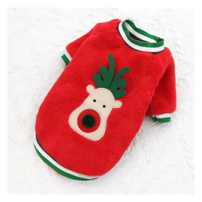 Christmas-themed Cozy Pet Clothes