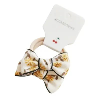 2-pack Toddler/kids Girl Sweet Cute Minimalist Bow Hair Ties