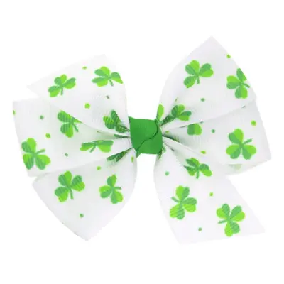 Toddler/kids Stylish St. Patrick's Day Three-Leaf Clover Hair Clip