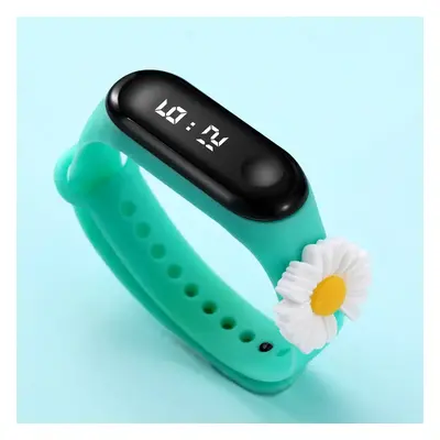 Toddler Sunflower Decor LED Watch Digital Smart Electronic Watch (With Packing Box)