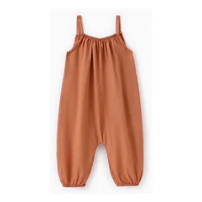 Baby Boy/Baby Girl Cotton Loose-fit Jumpsuit