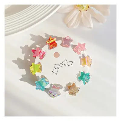 Toddler/kids Sweet Style Colorful Unique Shape 10-pack Hair Clips