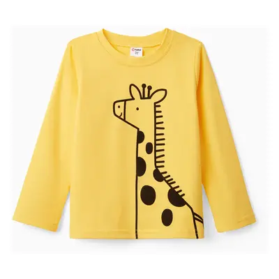 Toddler Boy/Girl Animal-inspired Long Sleeve Tee