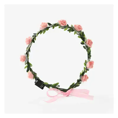 Toddler/kids likes go-glow Rose flower decorative headband