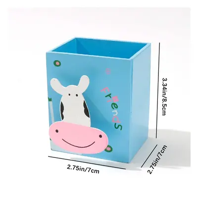 Animal Pattern Pencil Holder Pen Container Storage Box for Office Desk Home Decoration