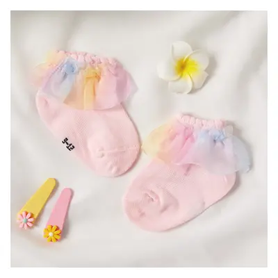 Baby / Toddler / Kid Mesh Flounced Socks