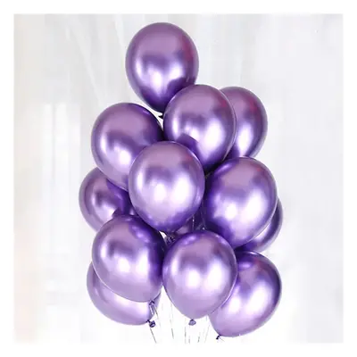 10Pcs Metallic Chrome Balloons Birthday, Wedding, Graduation Season Decoration