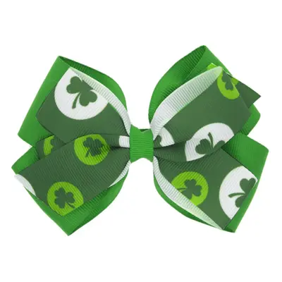 Toddler/kids Stylish St. Patrick's Day Three-Leaf Clover Hair Clip