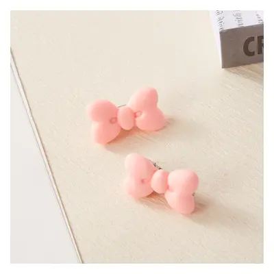 2-pack Adult/kids/toddler/baby Pink heart-shaped bangs, broken hair clips