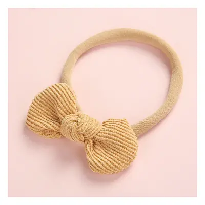 Pretty Bowknot Solid Hairband for Girls