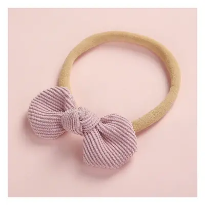 Pretty Bowknot Solid Hairband for Girls