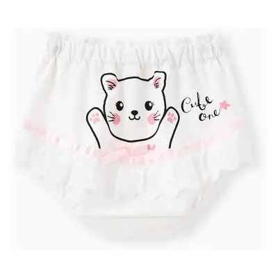 Baby/Toddler Girl Sweet 3D Animal Pattern Underwear Set