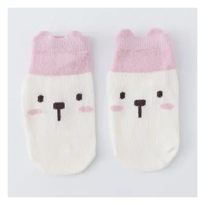 Baby/toddler Childlike Cartoon 3D Color-blocked Ship Socks