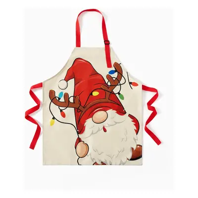 Christmas Apron Family Matching Gnome Big Graphic Kitchen Apron