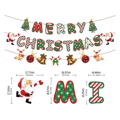 Christmas Decoration Banner - Festive Party Decor