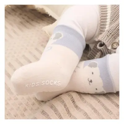 Baby Childlike Thickened warm mid-calf terry boneless loose socks