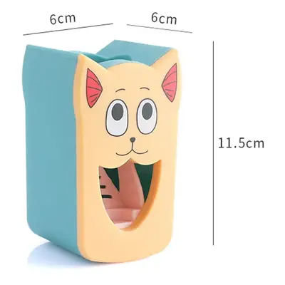 Automatic Toothpaste Squeezer Dispenser Kids Cartoon Wall Mount Toothpaste Dispenser Bathroom Ac