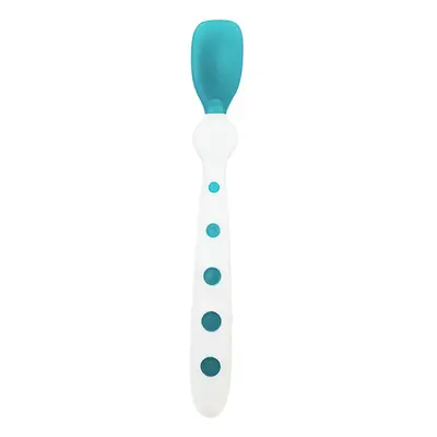 Color-changing Long-handled Soft Spoon for Kids