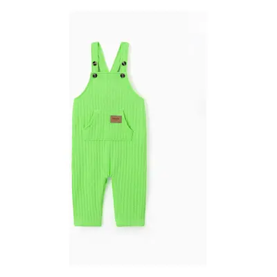 Baby Girl/Boy Stylish Solid Color Overalls