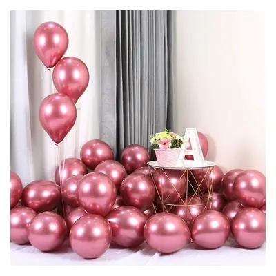 10Pcs Metallic Chrome Balloons Birthday, Wedding, Graduation Season Decoration