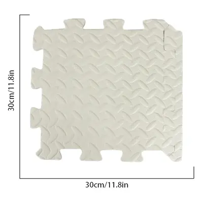 Foam Leaf Pattern Floor Mats - Non-slip and Waterproof, Multiple Colors for Bedroom and Home