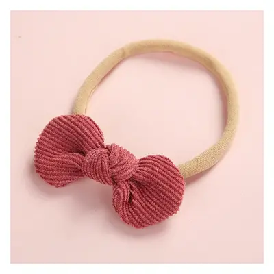 Pretty Bowknot Solid Hairband for Girls