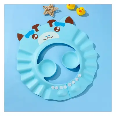 Baby Shower Caps Shampoo Cap Wash Hair Kids Bath Visor Hats Adjustable Shield Waterproof Ear Pro