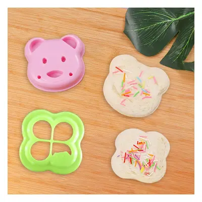 Set of Animal-shaped Bread Cutter DIY Molds