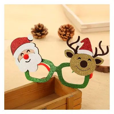 Kids/adult must Christmas festival atmosphere decorative glasses