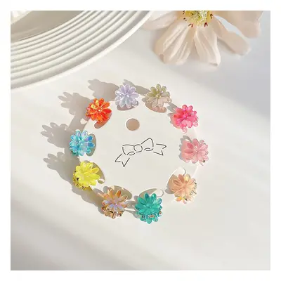 Toddler/kids Sweet Style Colorful Unique Shape 10-pack Hair Clips