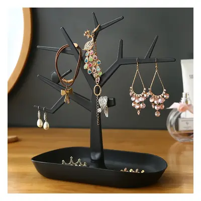 Jewelry Tree Stand Hanging Holder Rings Necklace Earring Jewelry Display Organizer Holder