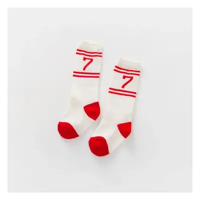 Baby/toddler Collegiate Style Athletic Mid-Calf Socks