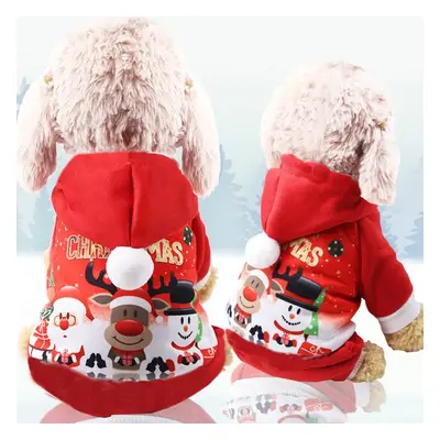 Christmas-themed Cozy Pet Clothes