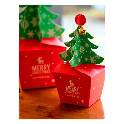 Handmade DIY Christmas Tree Box Candy Gift Box