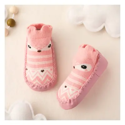 Baby Girl/Boy Childlike Style Animal Pattern Prewalker Shoes