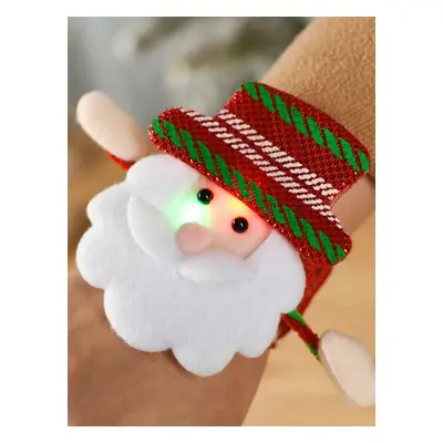 Luminous bracelet with Christmas festive elements