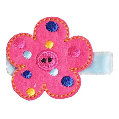 Toddler/kids Girl Childlike Embroidered Hair Clips with Cute Animal Fruit Bowknot Designs