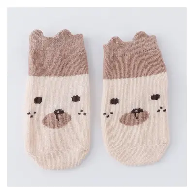 Baby/toddler Childlike Cartoon 3D Color-blocked Ship Socks