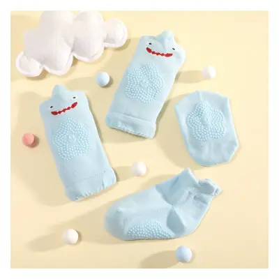 Baby Cloud Pattern Knee Pads for Crawling, Anti-Slip and Protective