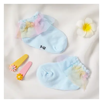 Baby / Toddler / Kid Mesh Flounced Socks