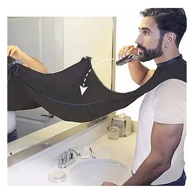 Convenient Beard/hair Storage Apron