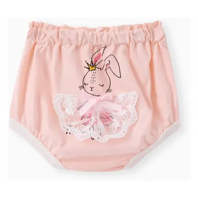 Baby/Toddler Girl Sweet 3D Animal Pattern Underwear Set