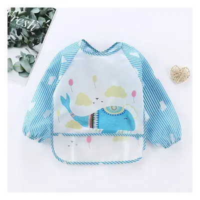 Cute Cartoon Waterproof Bib for Babies and Toddlers