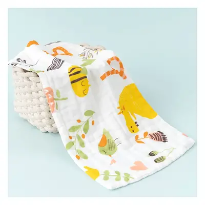 Multifunctional Muslin Cotton Baby Burp Cloth