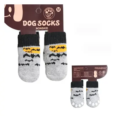 4pcs Christmas Pet Non-slip Cute Socks