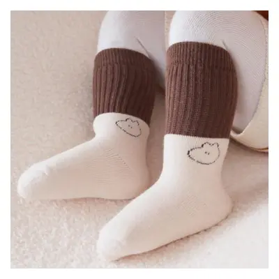 Baby Color matching thickened warm type A cotton socks