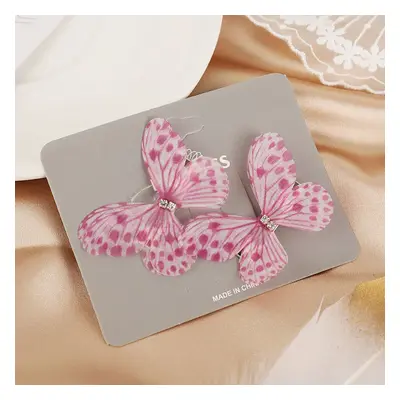 Butterfly Crystal Diamond Decor Hair Clip for Girls