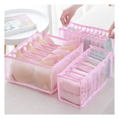 1-pack / 3-pack Wardrobe Storage Box Basket Sock Storage Box Underwear Organizer Bra Container O